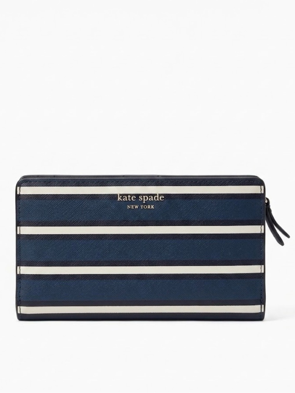 Kate Spade New York Staci Striped Bifold Continental Wallet